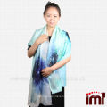 Bamboo fabric cotton scarf ladies wool scarf twill weave scarf